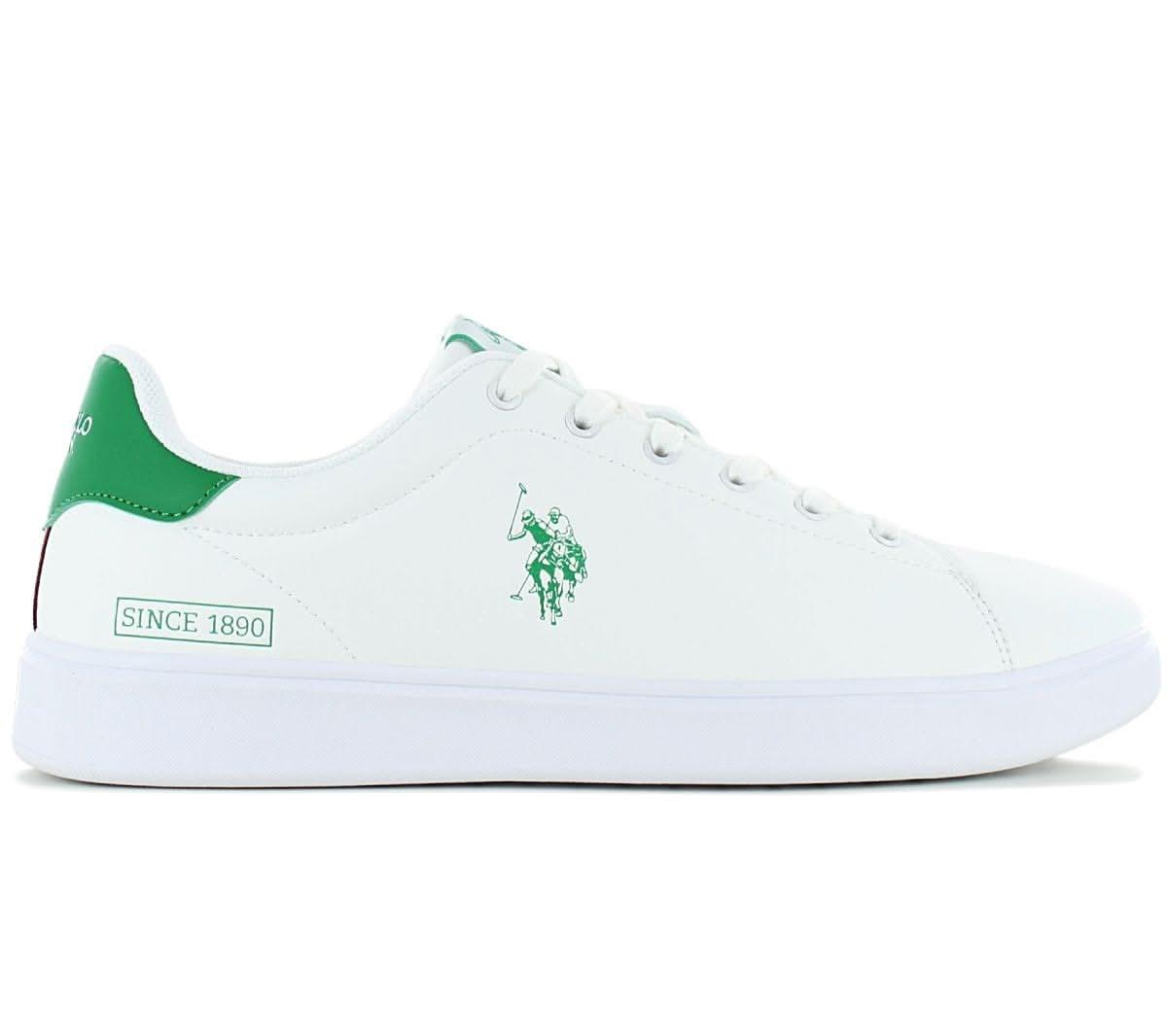 U.S. POLO ASSN. BYRON - Herren Sneakers Schuhe Weiß 001 - WHI - GRE03 - Brandstyle24