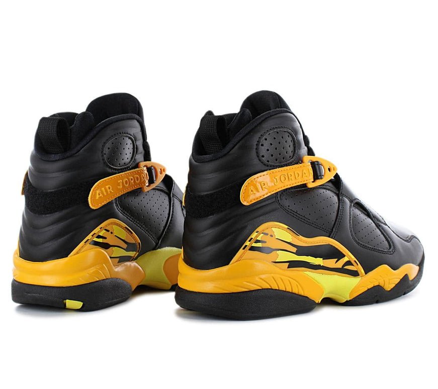Air Jordan 8 Retro - Basketbalschoenen Zwart-Geel CI1236-007