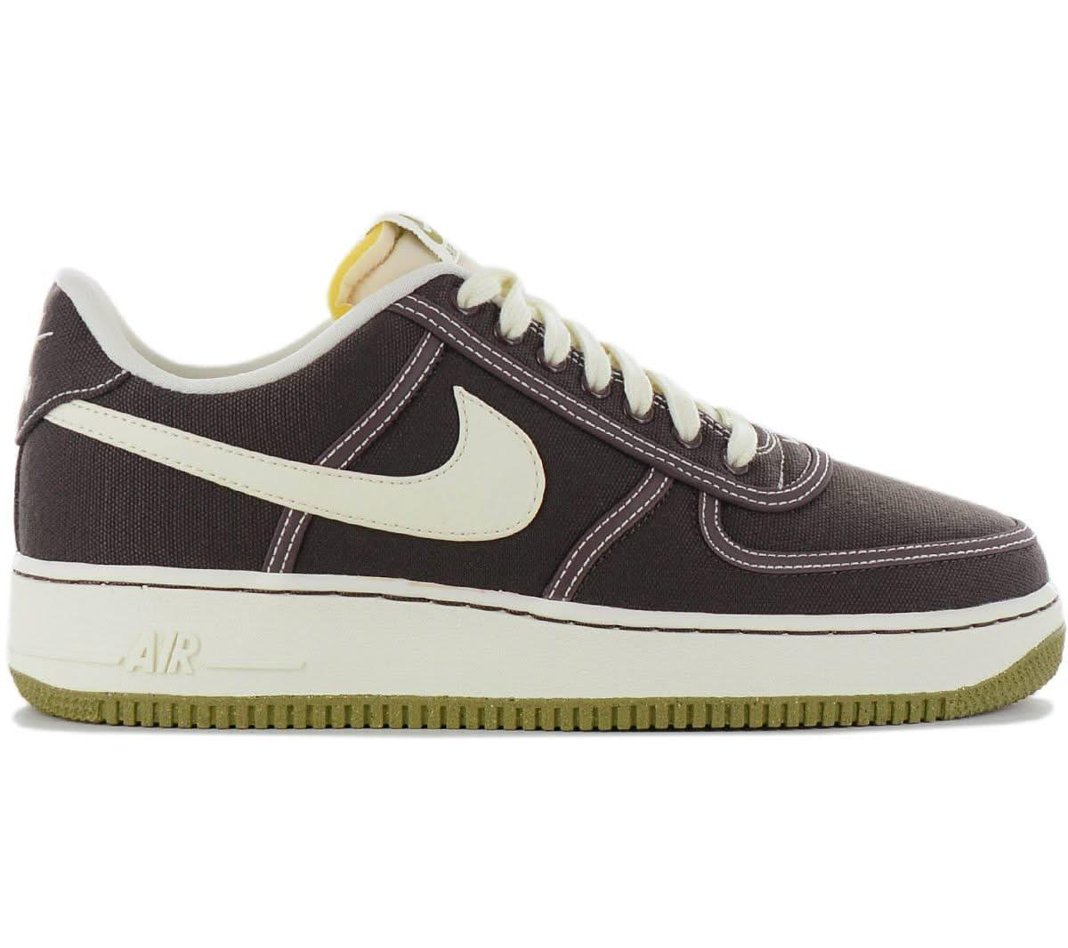 Nike Air Force 1 07 Premium - Sneakers Schuhe Canvas Baroque - Braun CI9349 - 201 - Brandstyle24