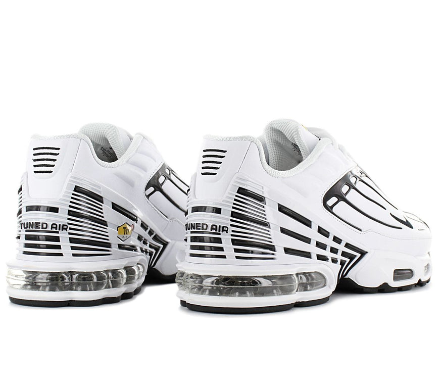 Nike Air Max Plus TN III 3 Leather - Herren Sneakers Schuhe Weiß CK6716-100