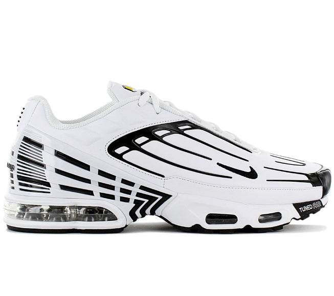 Nike Air Max Plus TN III 3 Leather - Herren Sneakers Schuhe Weiß CK6716-100
