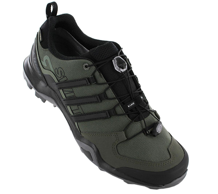 adidas TERREX Swift R2 GTX - GORE-TEX - Men's Hiking Shoes Cargo Green CM7497