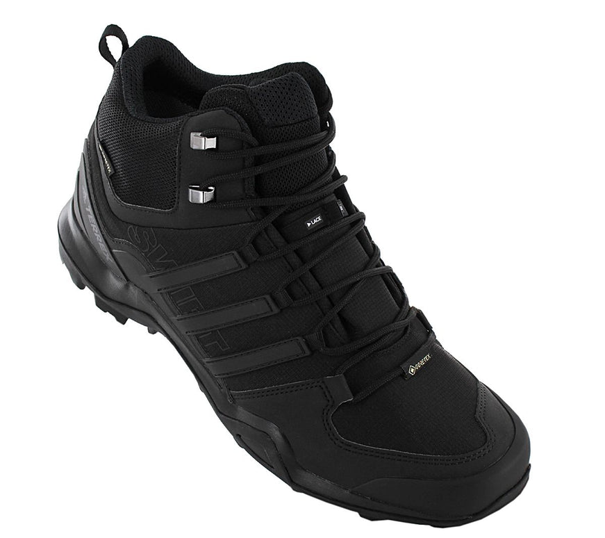 adidas TERREX Swift R2 MID GTX - GORE-TEX - Men's Hiking Shoes Black CM7500