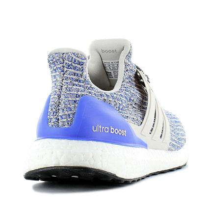 adidas ULTRA BOOST 4.0 - Primeknit - heren sneaker hardloopschoenen wit-blauw CP9249