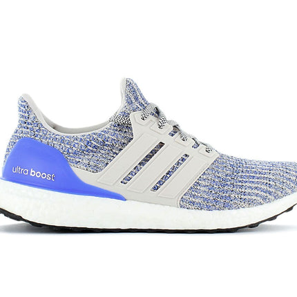 adidas ULTRA BOOST 4.0 - Primeknit - scarpe da corsa sneaker da uomo bianche-blu CP9249