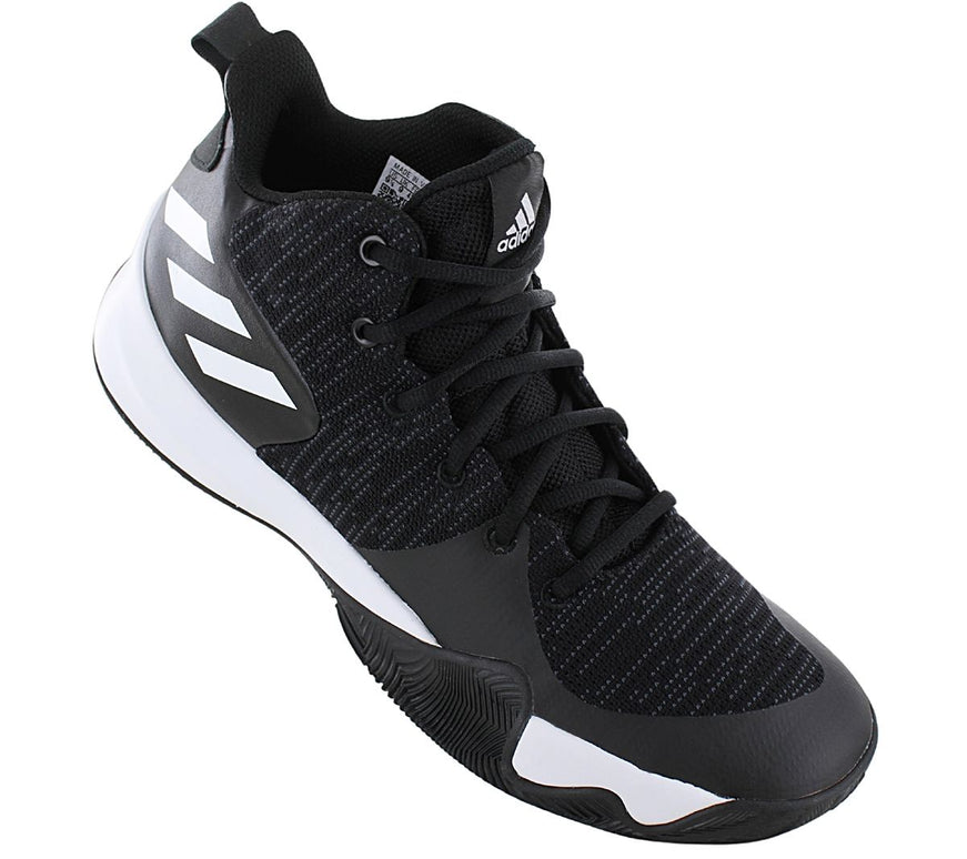 adidas Explosive Flash - Basketbalschoenen Heren Sportschoenen Zwart CQ0427