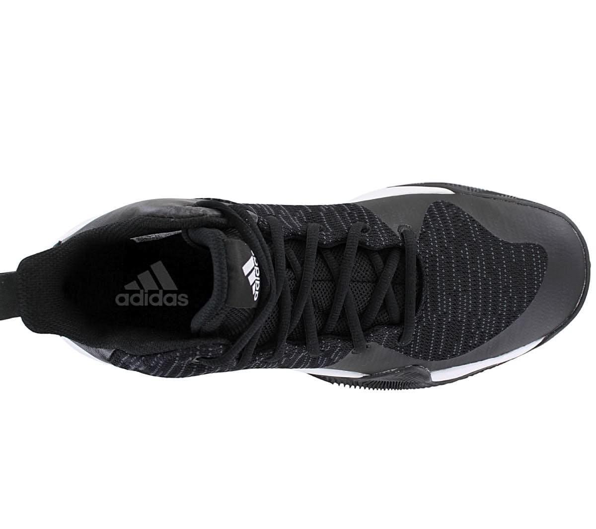 adidas Explosive Flash Men's Basketball Shoes Sneakers Black CQ0427