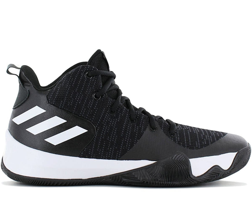 adidas Explosive Flash - Chaussures de basket-ball pour hommes Noir CQ0427