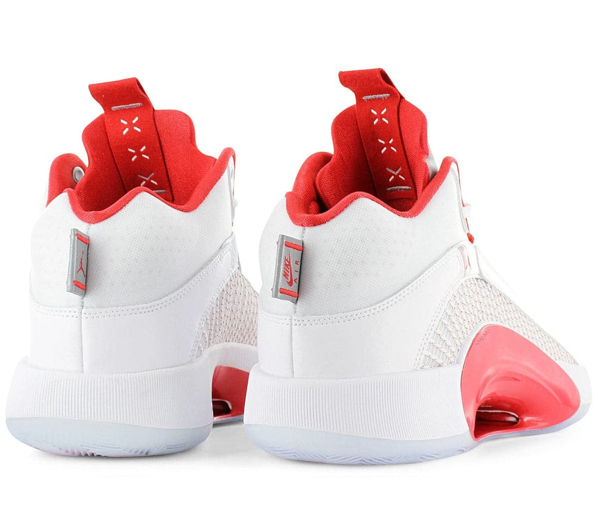 Air Jordan 35 XXXV - Chaussures de basket-ball pour Homme Blanc-Rouge CQ4227-100