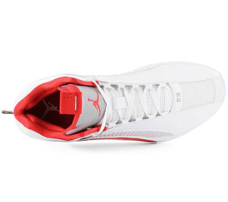 Air Jordan 35 XXXV - Chaussures de basket-ball pour Homme Blanc-Rouge CQ4227-100