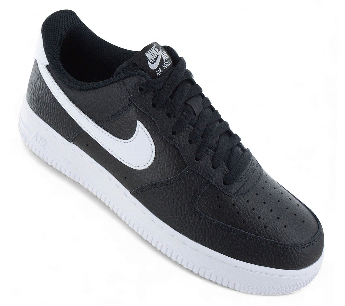 Nike Air Force 1 Low 07 - Sneakers Shoes Black-White CT2302-002 display picture 3