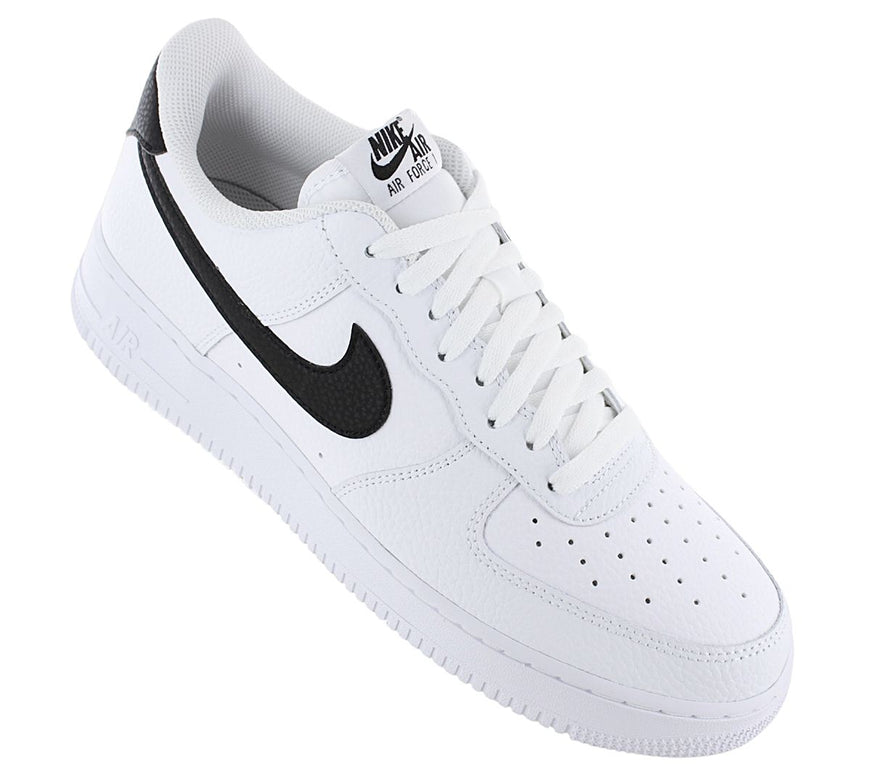 Nike Air Force 1 Low 07 - Herren Sneakers Schuhe Weiß-Schwarz CT2302-100