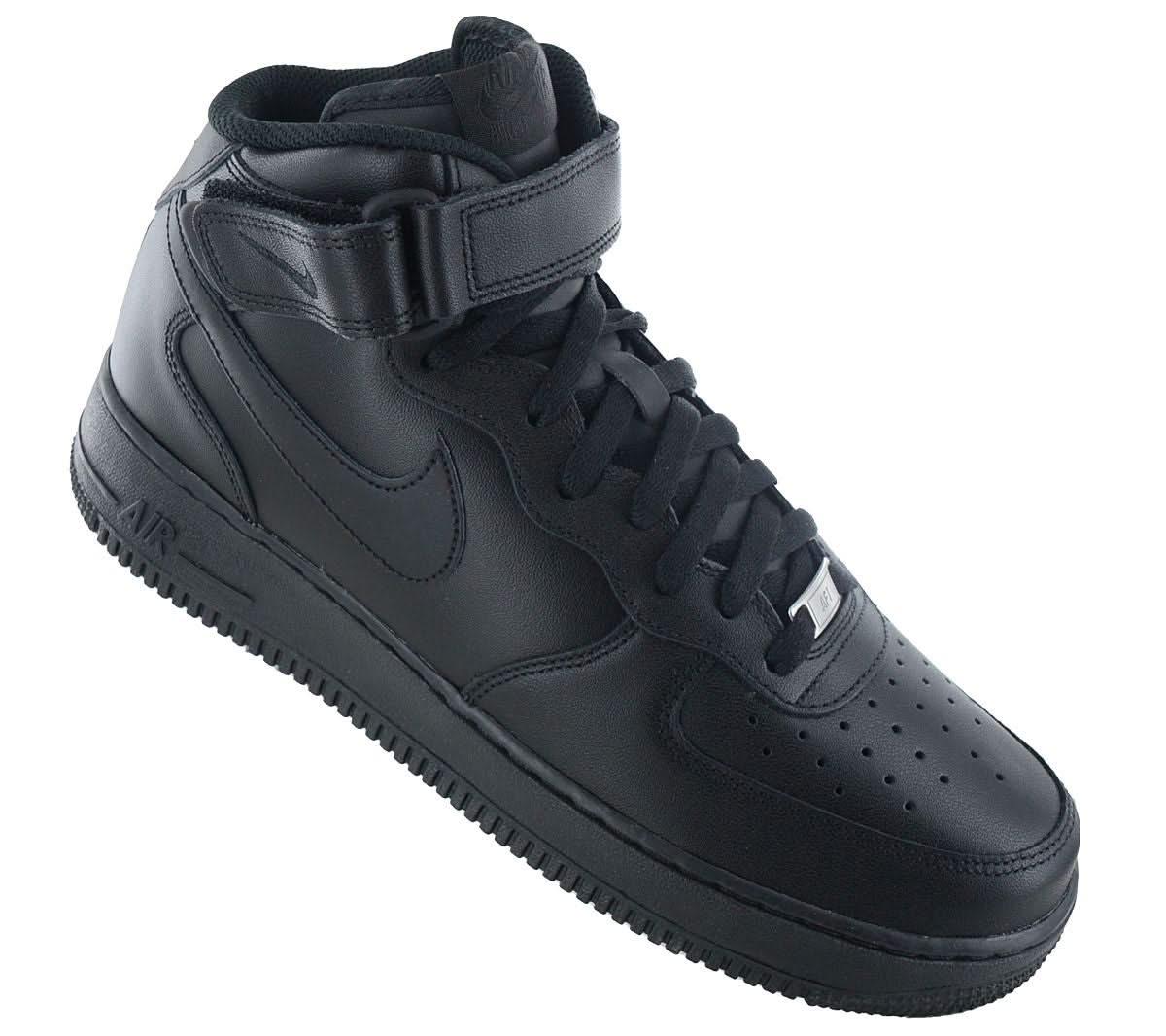 Nike Air Force 1 Mid 07 - Triple Black - Herren Sneakers Schuhe Schwarz CW2289 - 001 - Brandstyle24