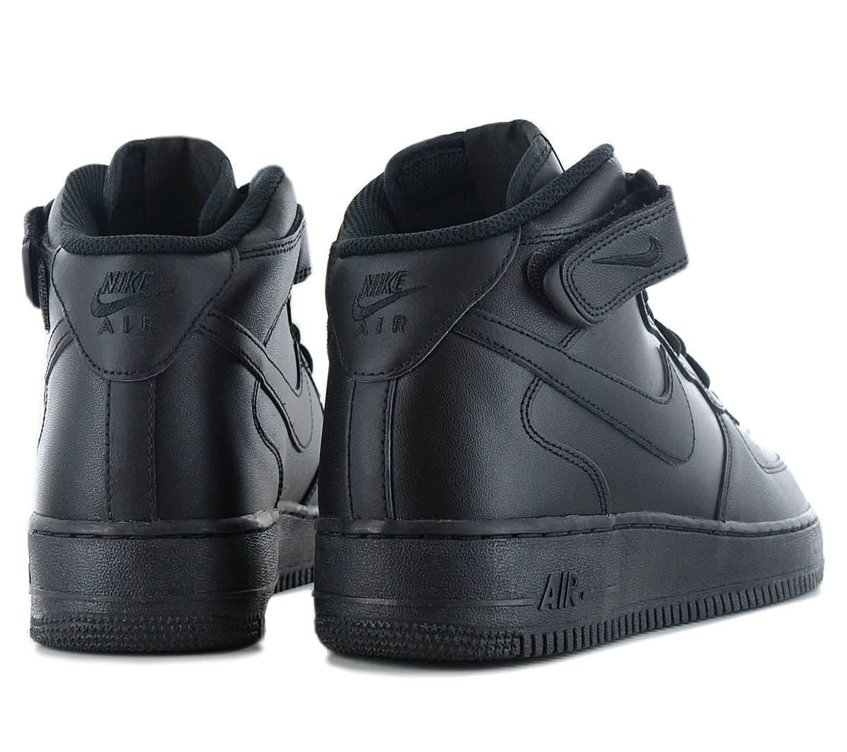 Nike Air Force 1 Mid 07 - Triple Black - Herren Sneakers Schuhe Schwarz CW2289 - 001 - Brandstyle24