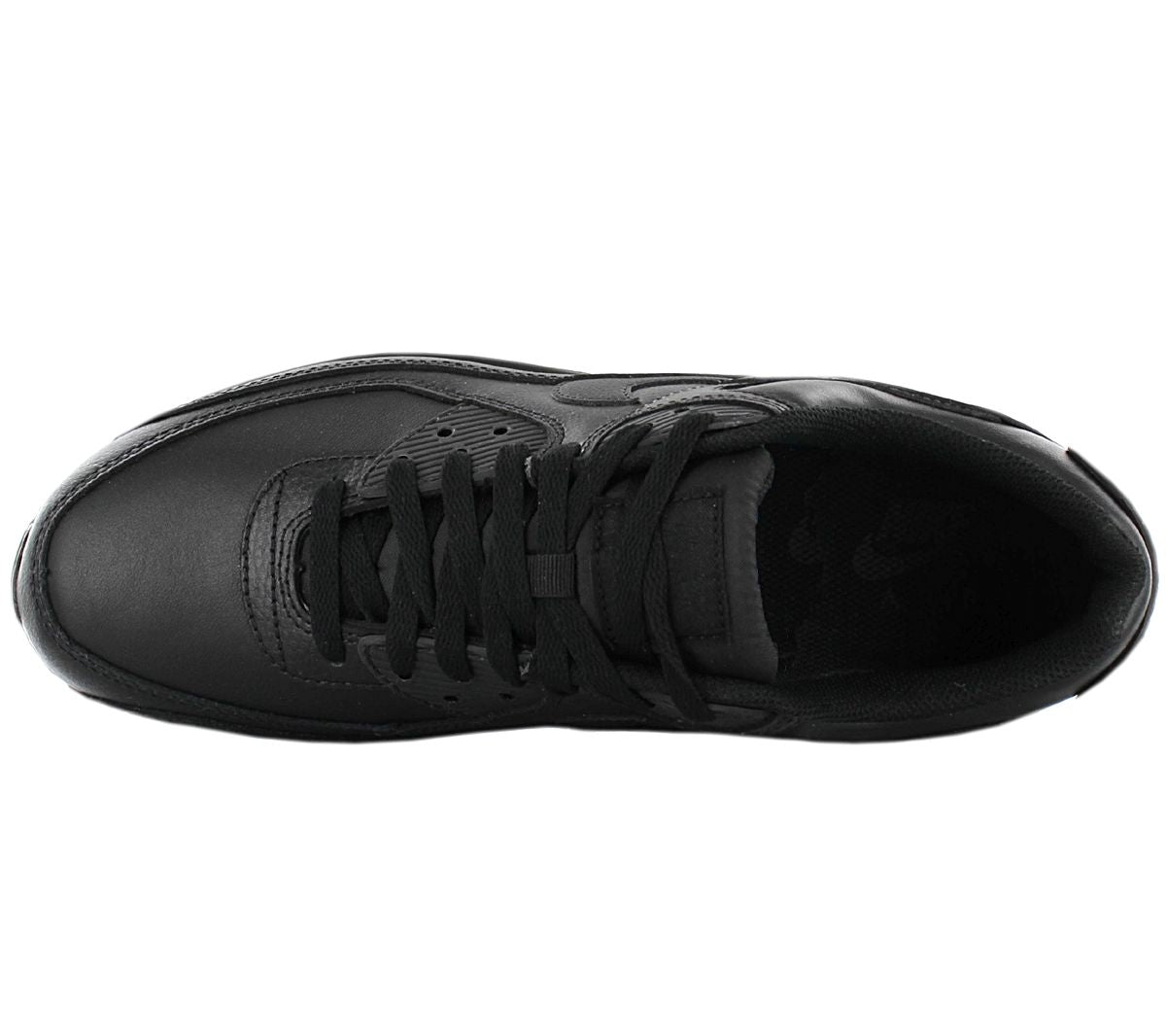 Nike Air Max 90 Leather Men's Sneakers Shoes Leather Triple-Black CZ