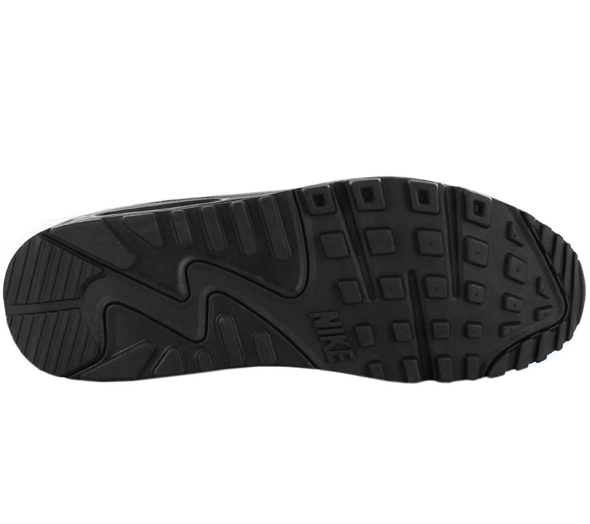 Nike Air Max 90 Leather - Herren Sneakers Schuhe Leder Triple - Black CZ5594 - 001 - Brandstyle24