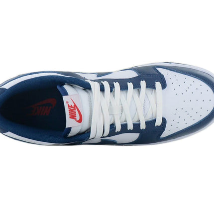 Nike Dunk Low Retro - Herren Sneakers Schuhe Leder Blau-Weiß DD1391-400