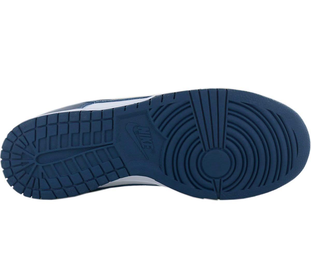 Nike Dunk Low Retro - Herren Sneakers Schuhe Leder Blau - Weiß DD1391 - 400 - Brandstyle24