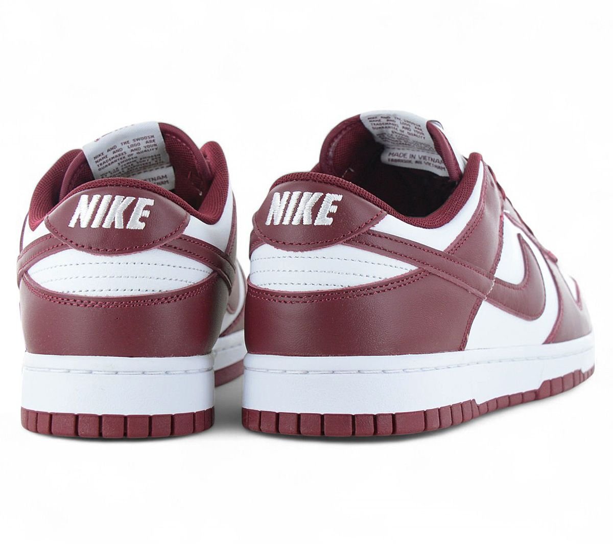 Nike Dunk Low Retro - Herren Sneakers Schuhe Leder Rot - Weiß DD1391 - 601 - Brandstyle24