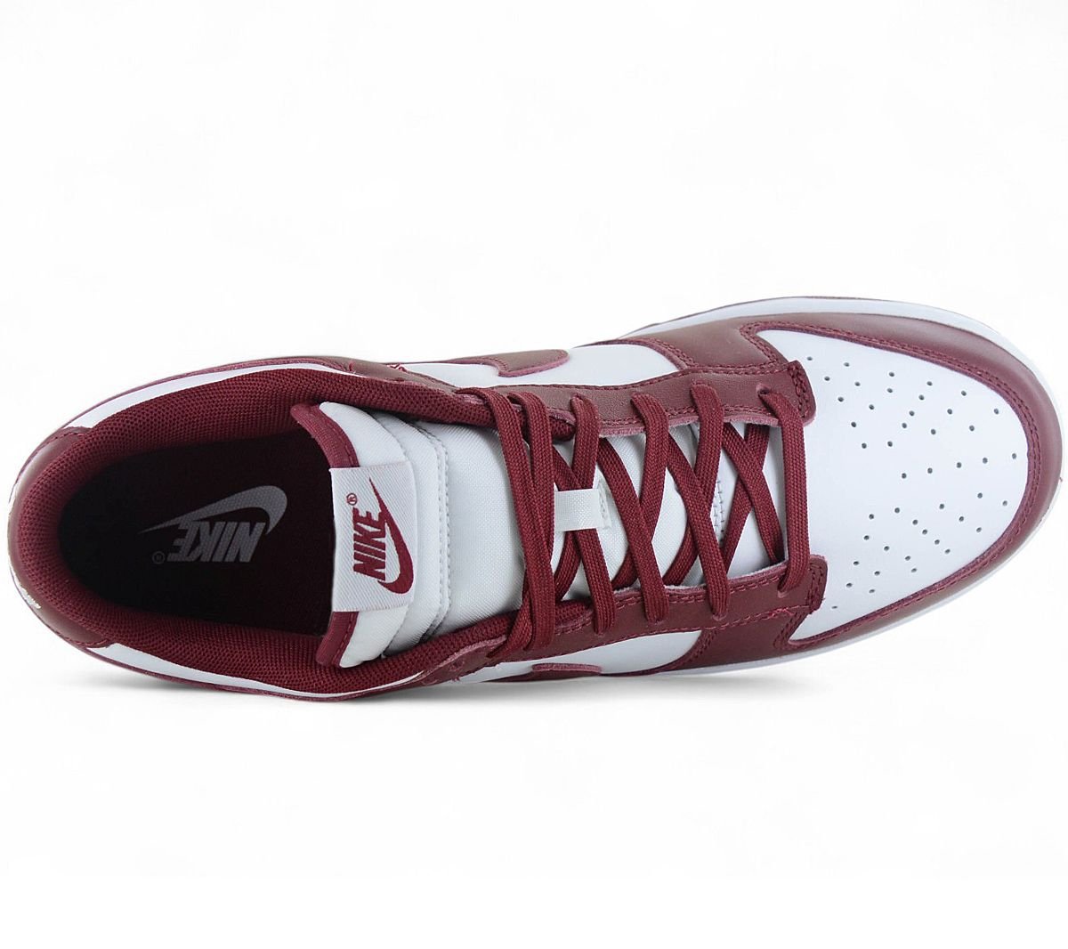 Nike Dunk Low Retro - Herren Sneakers Schuhe Leder Rot - Weiß DD1391 - 601 - Brandstyle24