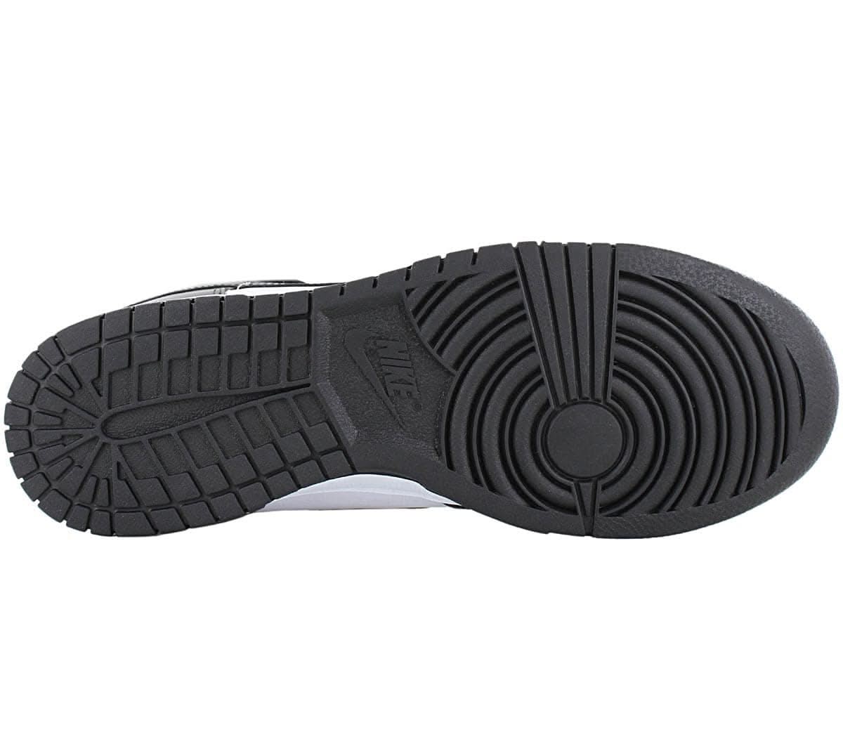 Nike Dunk High Retro - Herren Schuhe Leder Weiß - Schwarz DD1399 - 105 - Brandstyle24