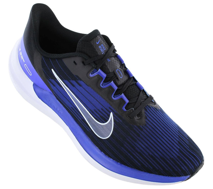 Nike Air Winflo 9 - Scarpe da corsa da uomo Nere-Blu DD6203-004