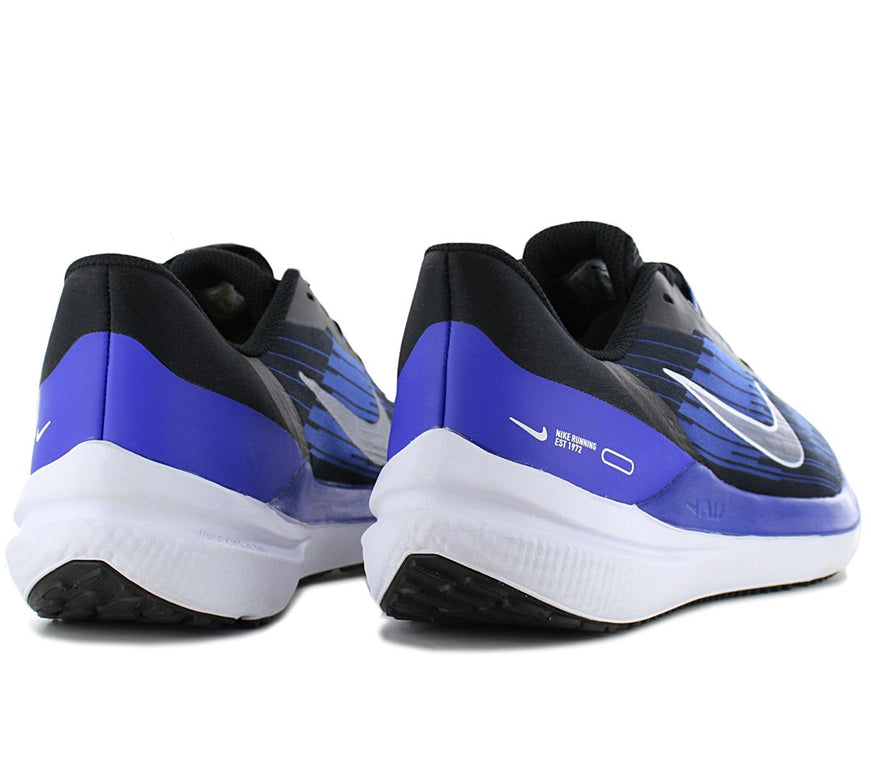 Nike Air Winflo 9 - Zapatillas Hombre Negro-Azul DD6203-004