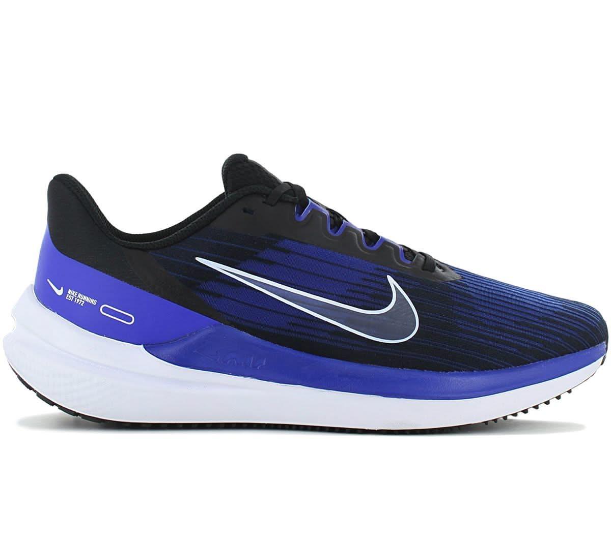 Nike Air Winflo 9 - Herren Laufschuhe Schwarz - Blau DD6203 - 004 - Brandstyle24