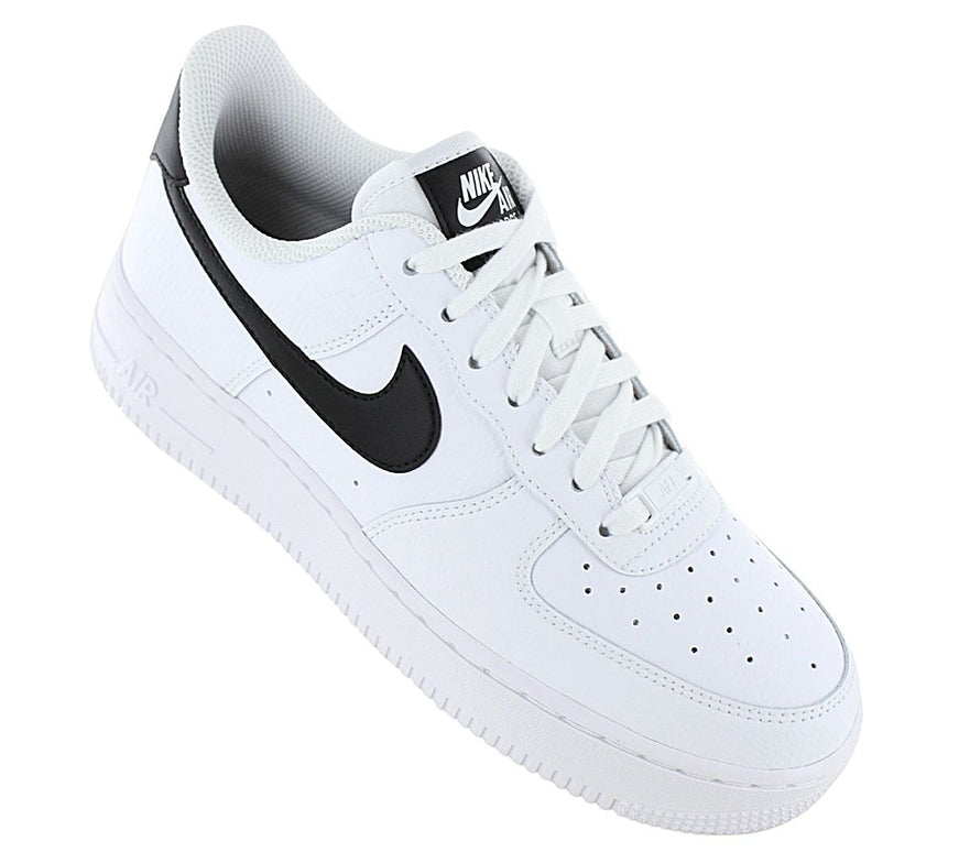 Nike W Air Force 1 Low 07 - Chaussures Baskets Femme Blanc-Noir DD8959-103