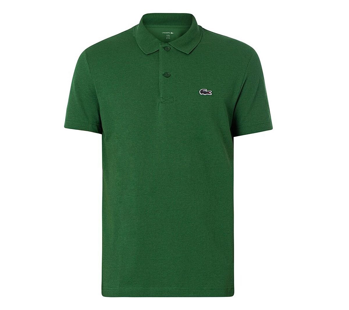 LACOSTE Polohemd - Herren Polo T-Shirt Baumwolle Grün DH5522 - 132 Regular - Fit - Brandstyle24