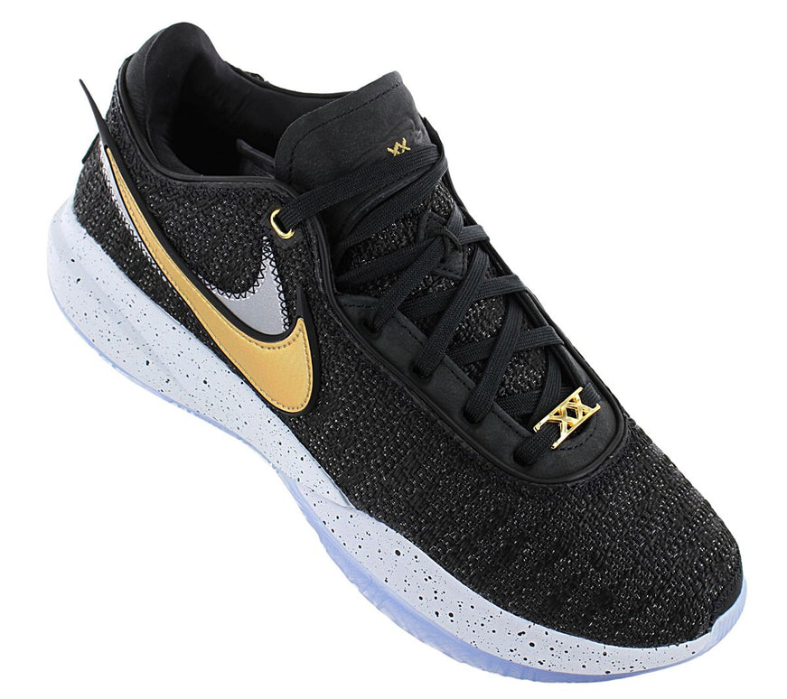 Nike LeBron XX 20 - Basketbalschoenen heren Zwart-Goud DJ5423-003