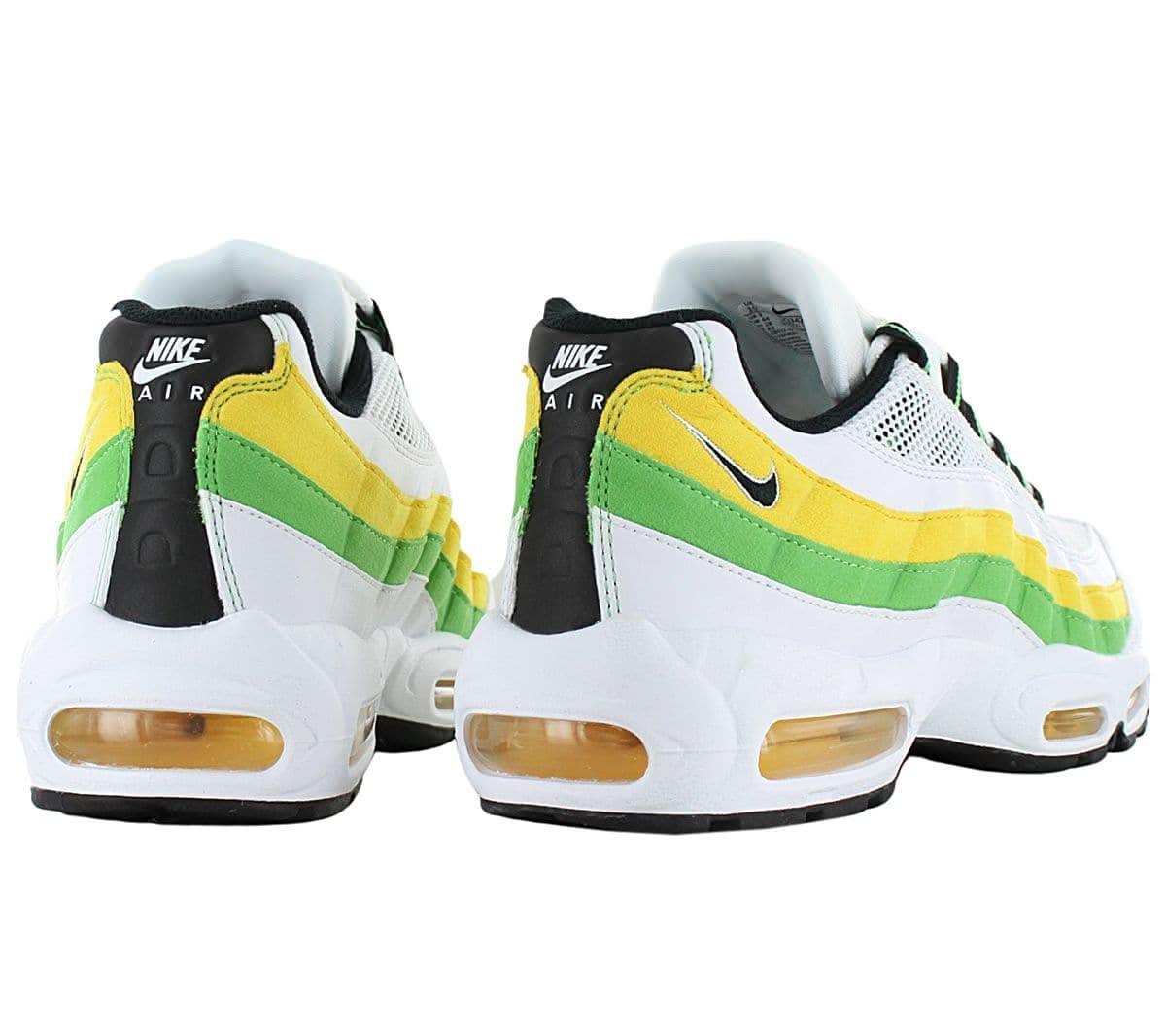 Nike Air Max 95 Essential - Lemon Lime - Herren Schuhe Weiß DQ3429 - 100 - Brandstyle24