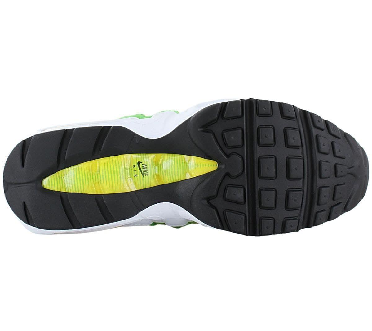 Nike Air Max 95 Essential - Lemon Lime - Herren Schuhe Weiß DQ3429 - 100 - Brandstyle24