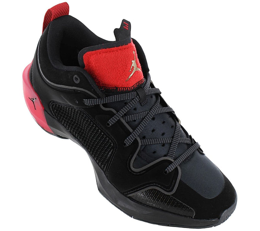 Air Jordan 37 XXXVII Low - Bred - Men's Basketball Shoes Black DQ4122-007