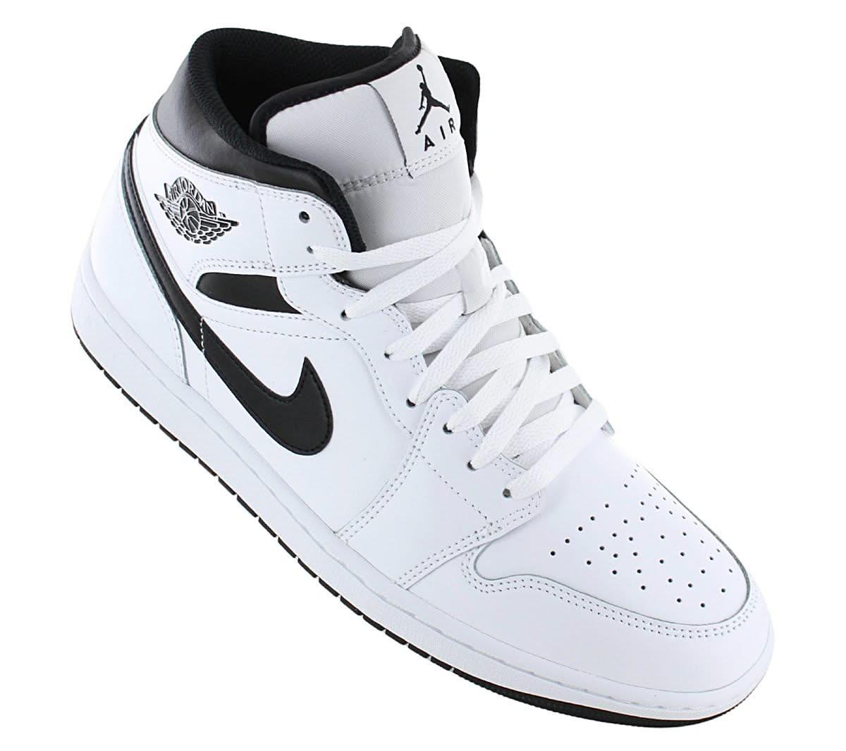 Air Jordan Mid Reverse Panda Men's Sneakers Shoes White-Black DQ