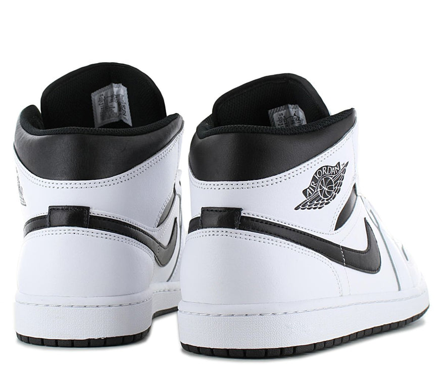 Air Jordan 1 Mid - Reverse Panda - Sneakers Heren Wit-Zwart DQ8426-132