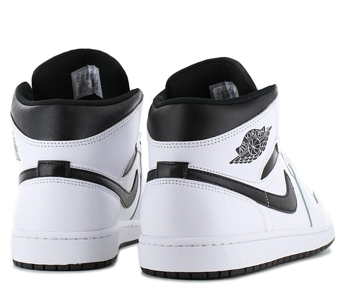 Air Jordan 1 Mid - Reverse Panda - Herren Sneakers Schuhe Weiß - Schwarz DQ8426 - 132 - Brandstyle24