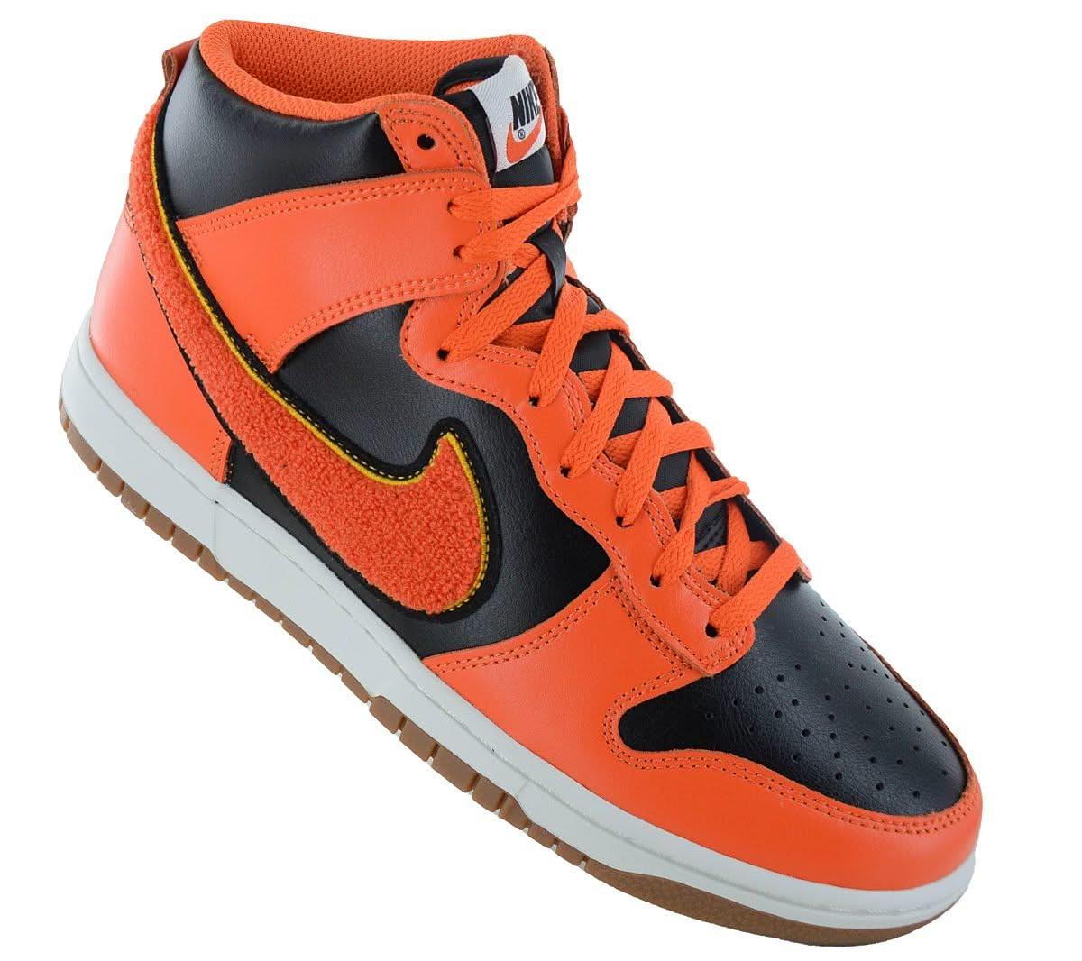 Nike Dunk High University - Chenille Swoosh - Herren Sneakers Schuhe Leder DR8805 - 002 - Brandstyle24