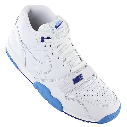 Nike Air Trainer 1 - Men's Sneakers Basketball Shoes Leather White DR9997-100