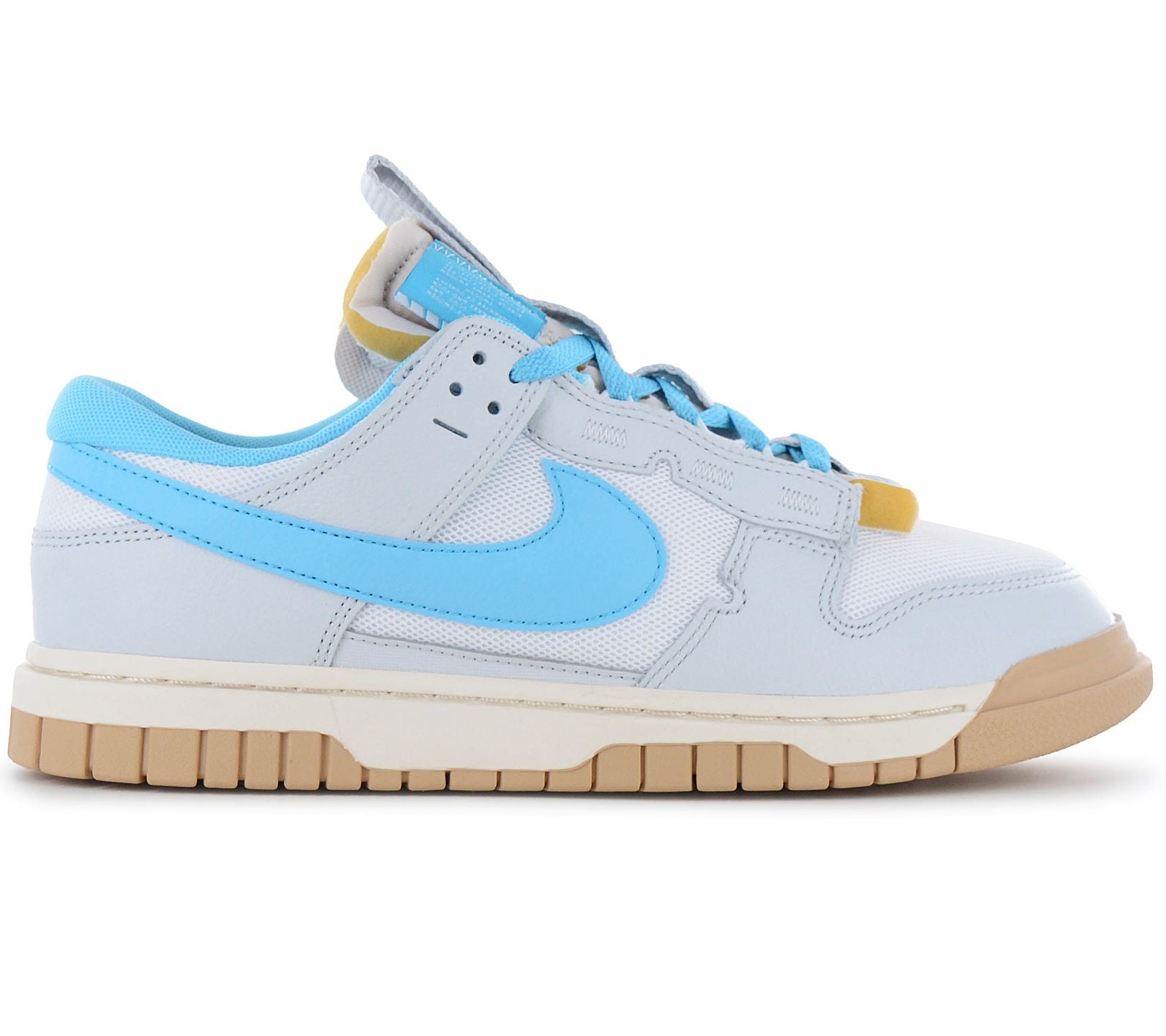 Nike Air Dunk Low Jumbo - Herren Schuhe Sneakers Weiß-Grau DV0821-103