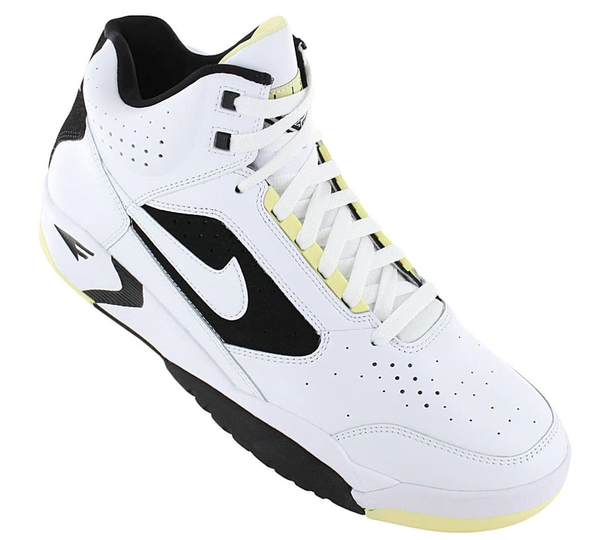 Nike Air Flight Lite Mid - Herren Basketball Schuhe Leder Weiß DV0824-100