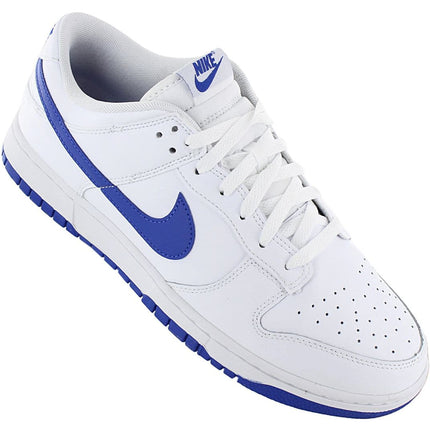 Nike Dunk Low Leather Retro - Chaussures de sport pour hommes Blanc DV0831-104