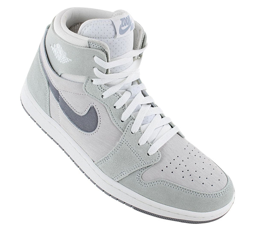 Air Jordan 1 Mid Zoom CMFT 2 - Men's Sneakers Basketball Shoes Gray DV1307-101