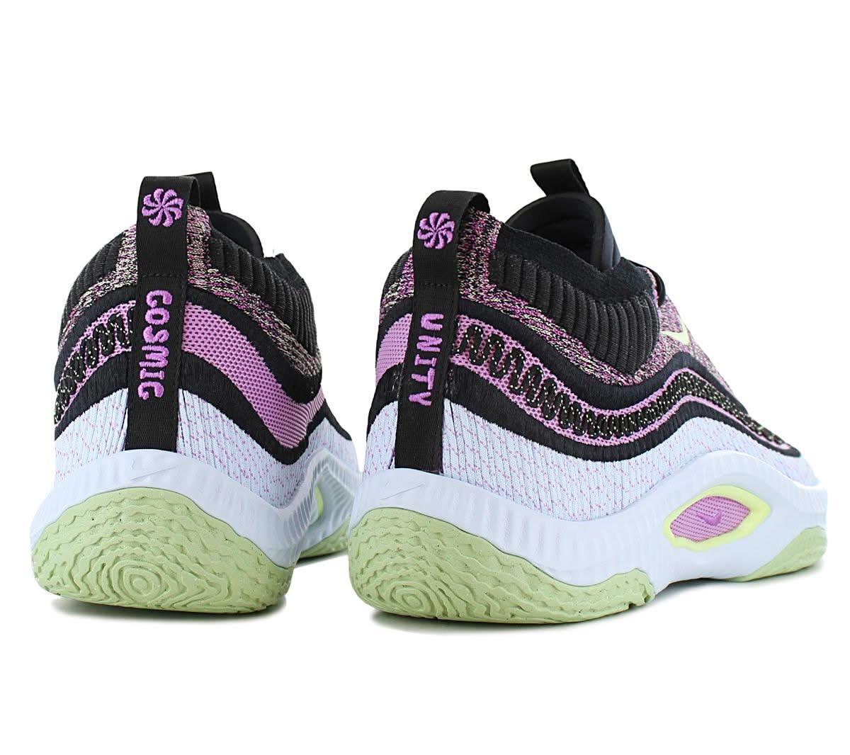 Nike Cosmic Unity 3 Basketball Shoes Black Purple Lemon Yellow DV2757 500 sz 8 Nike Cosmic Unity 3 Rush Fuchsia Lemon Twist for Sale  main image 3