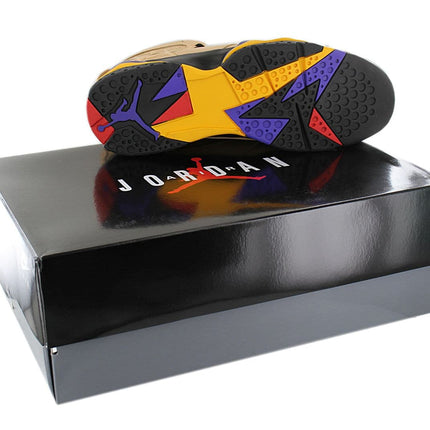 Air Jordan 7 Retro SE - Afrobeats - Baskets Homme Chaussures de Basketball Cuir Beige DZ4729-200