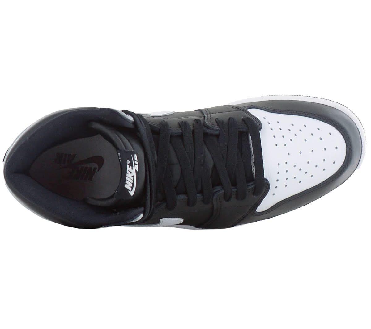 Air Jordan 1 Retro High OG - Black & White - Herren Sneakers Basketball Schuhe Leder DZ5485 - 010 - Brandstyle24