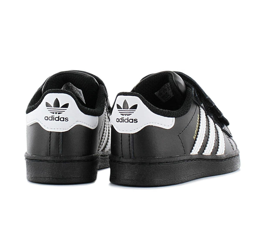 adidas Originals Superstar CF1 - Chaussures Enfant avec Velcro Noir EF4843