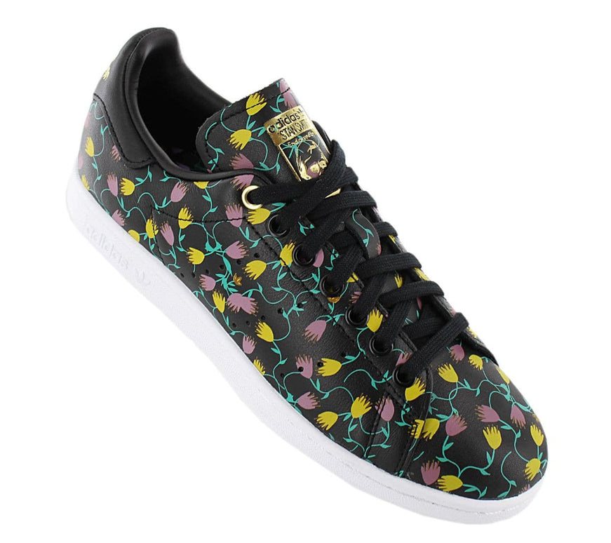 adidas Originals Stan Smith W - women's shoes with floral print EH2036