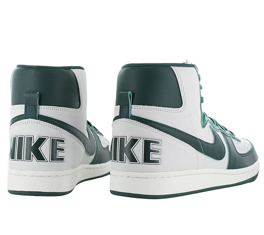 Nike Terminator High - Men's Sneakers Shoes Leather White-Green FD0650-100