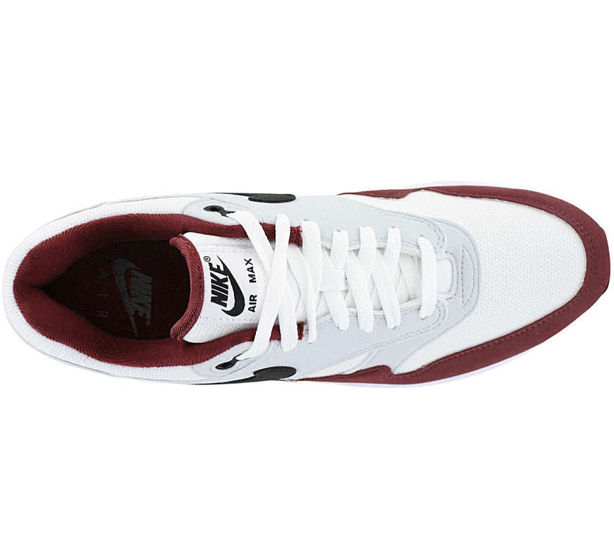 Nike Air Max 1 - Heren Sneakers Schoenen Wit-Rood FD9082-106